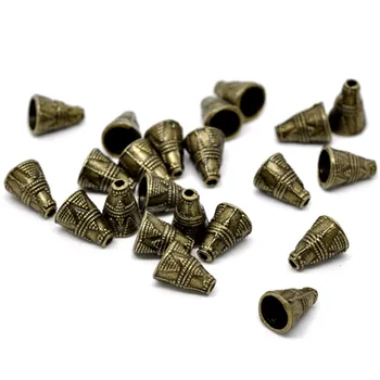 300Pcs Bronze Tone Cone Metal Beads Caps Fit Chain Tassel Jewelry Findings 11x9mm
300Pcs Bronze Tone Cone Metal Beads Caps Fit Chain Tassel Jewelry Findings 11x9mm