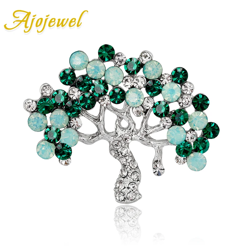 Ajojewel Natural Style Tree Green Rhinestone Brooch Pins For Women Girls Costume Jewelry Gifts 2019
Ajojewel Natural Style Tree Green Rhinestone Brooch Pins For Women Girls Costume Jewelry Gifts 2019