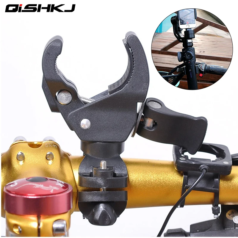 360 Rotated Universal Gimbal Handbar Mount Holder Clamp for zhiyunsmooth 4 Q C z1 Evo z1 Feiyu G5 G4S Stabilizer Bike Clamp
360 Rotated Universal Gimbal Handbar Mount Holder Clamp for zhiyunsmooth 4 Q C z1 Evo z1 Feiyu G5 G4S Stabilizer Bike Clamp