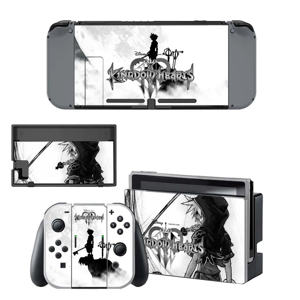 Vinyl Skin Decal Nintend Switch Sticker Wrap Set for Nintendo Switch Console Joy-Con Controller Dock Skins - Kingdom Hearts
Vinyl Skin Decal Nintend Switch Sticker Wrap Set for Nintendo Switch Console Joy-Con Controller Dock Skins - Kingdom Hearts