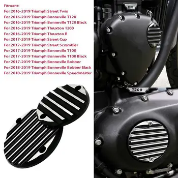 Motorcycle CNC Timer Timing Engine Cover For Triumph Bonneville T120 / Thruxton 1200 / Street / Bonneville T100 2016 - 2019
Motorcycle CNC Timer Timing Engine Cover For Triumph Bonneville T120 / Thruxton 1200 / Street / Bonneville T100 2016 - 2019