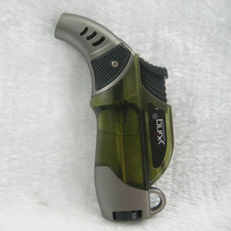 Outdoor Torch Turbo Lighter Jet Butane Cigar Lighter Gas Cigarette 1300 C Spray Gun Fire Windproof Lighter No Gas
Outdoor Torch Turbo Lighter Jet Butane Cigar Lighter Gas Cigarette 1300 C Spray Gun Fire Windproof Lighter No Gas
