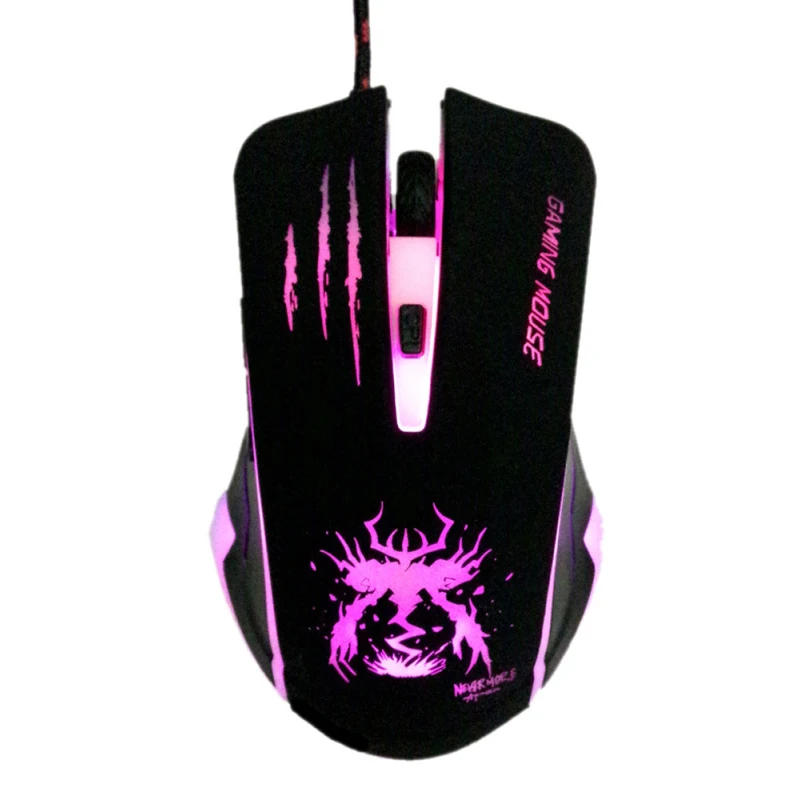 Wired Ergonomic Mouse Gamer Computer Mouse Gaming USB Backlight LED Cool Mouse For Desktop Notebook Gamer Office Home Use
Wired Ergonomic Mouse Gamer Computer Mouse Gaming USB Backlight LED Cool Mouse For Desktop Notebook Gamer Office Home Use