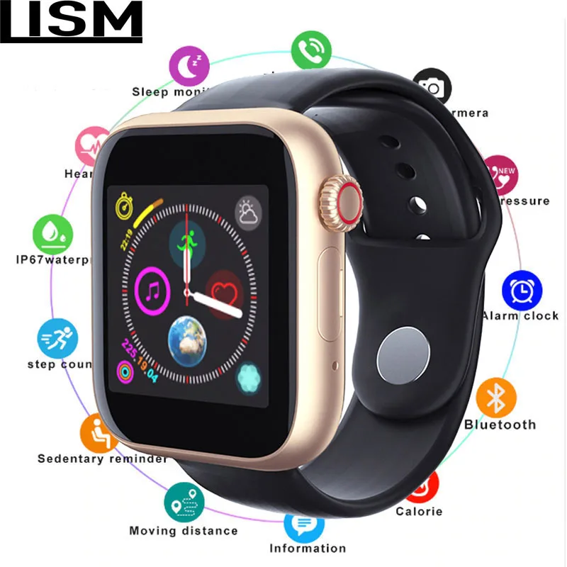 50%off Smart Watch Series 4 SmartWatch case for apple iPhone Android Smart phone heart rate monitor pedometor Reloj PK Apple
50%off Smart Watch Series 4 SmartWatch case for apple iPhone Android Smart phone heart rate monitor pedometor Reloj PK Apple