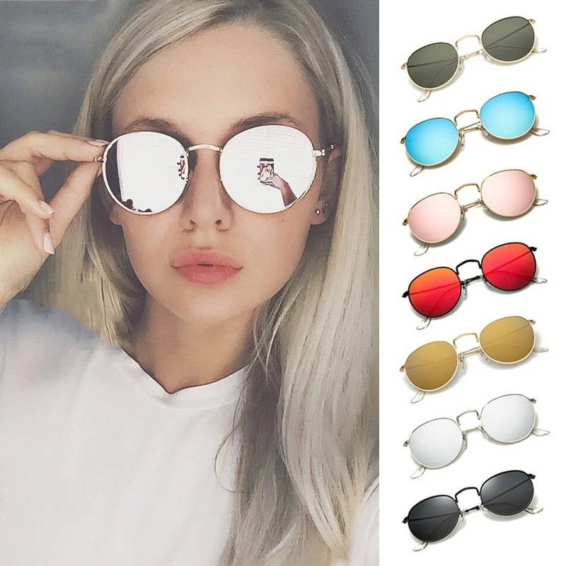 Colorful Round Style Glasses Luxury Metal Eyeglasses Frame Sunglasses Charm Girl Casual Eyewear Summer Outdoor Accessories
Colorful Round Style Glasses Luxury Metal Eyeglasses Frame Sunglasses Charm Girl Casual Eyewear Summer Outdoor Accessories