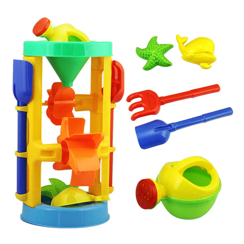 Children Sandy Beach Toy 6pcs/Set Play Sand Dredging Tool Suit Educational Baby Toys For Swimming Toy 5-7 2-4 Years
Children Sandy Beach Toy 6pcs/Set Play Sand Dredging Tool Suit Educational Baby Toys For Swimming Toy 5-7 2-4 Years
