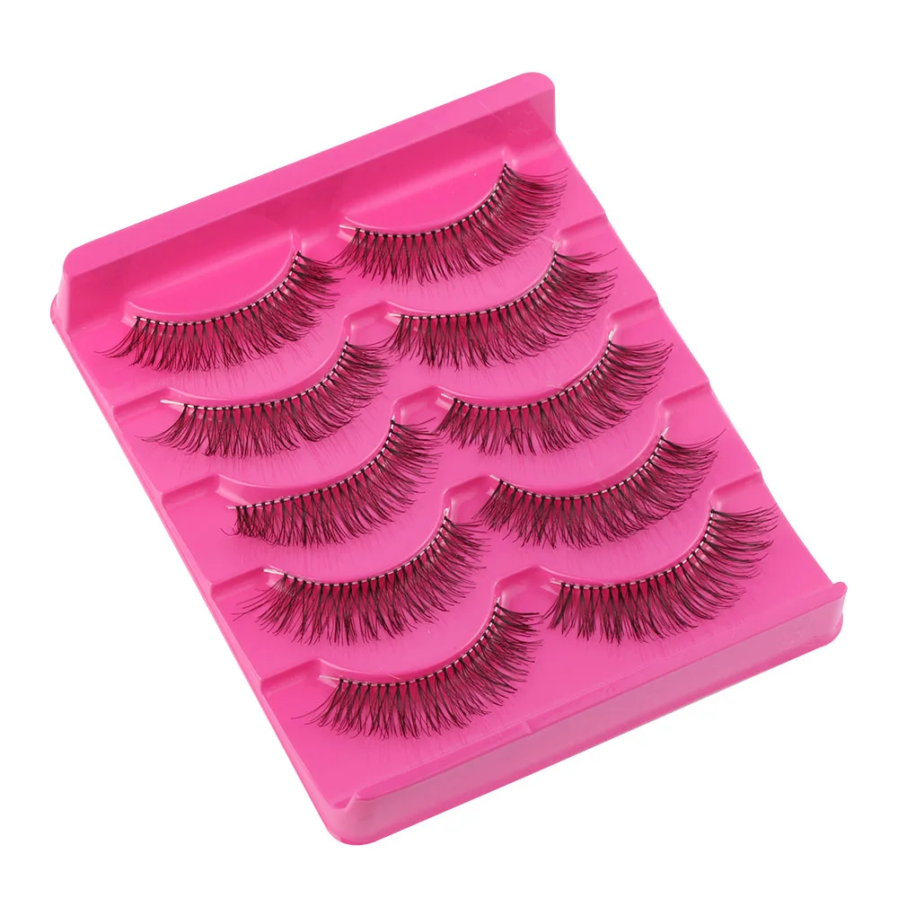 5 Pairs/Set New Full Srip Black Cross False Eyelashes For Women Makeup Soft Long Fake Eye Lashes Extension Tools wimpers
5 Pairs/Set New Full Srip Black Cross False Eyelashes For Women Makeup Soft Long Fake Eye Lashes Extension Tools wimpers