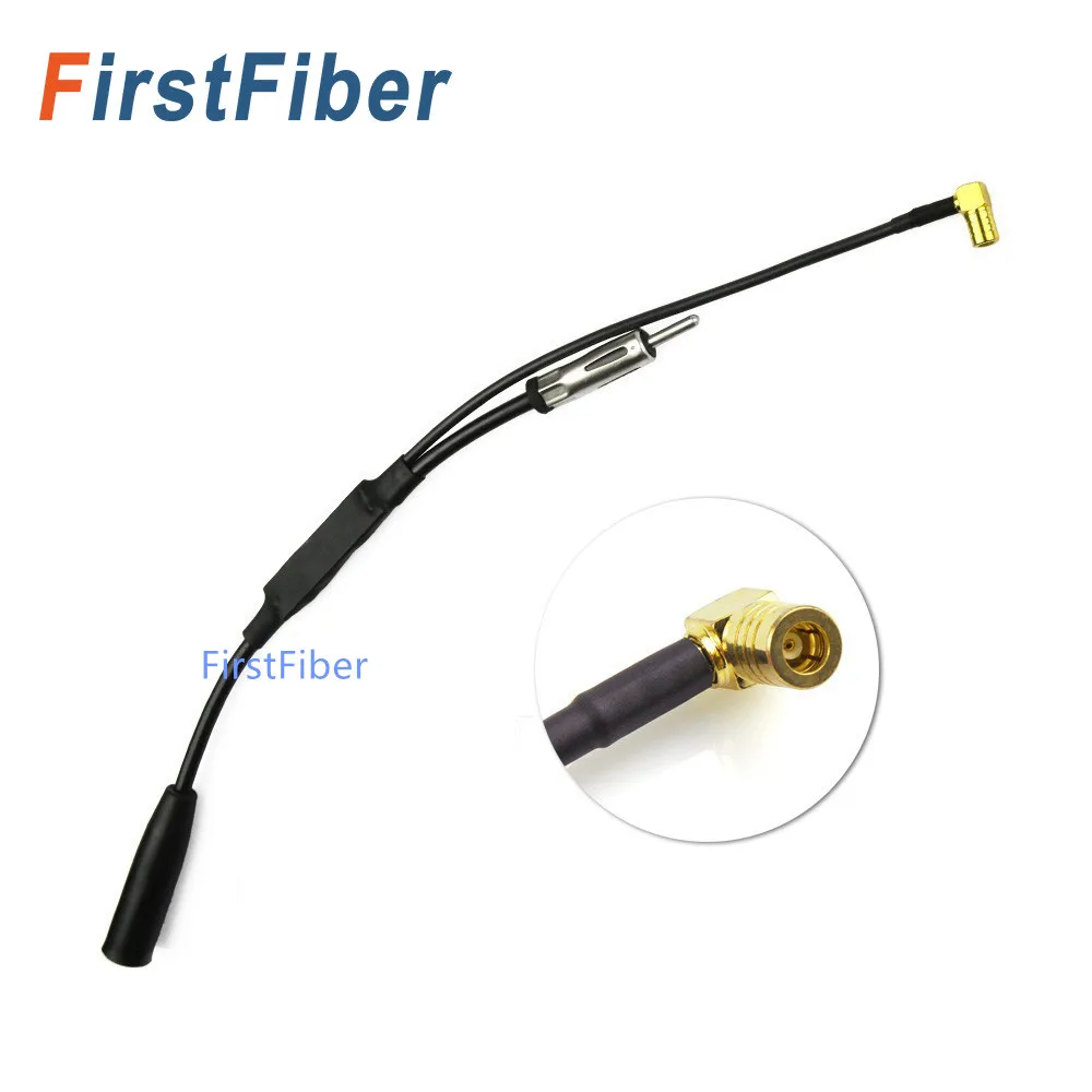FirstFiber DAB DAB+ Antenna FM/AM to DAB Car Radio Aerial Converter/Splitter SMB Male Right Angle Connector for Highway Sony Rad
FirstFiber DAB DAB+ Antenna FM/AM to DAB Car Radio Aerial Converter/Splitter SMB Male Right Angle Connector for Highway Sony Rad