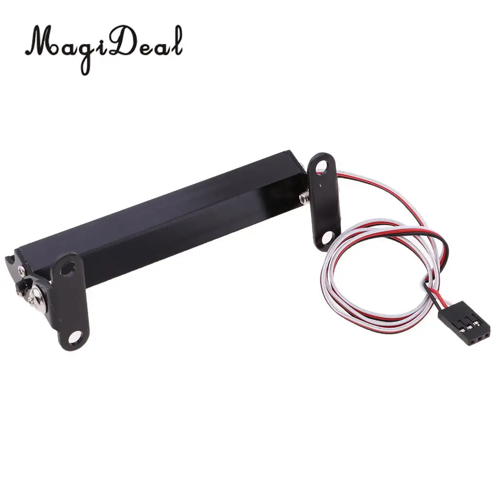 93mm Long 1/12 1/16 Scale RC Car Truck Model 12 Leds Roof Light Bar Headlamp Headlight Bright Waterproof
