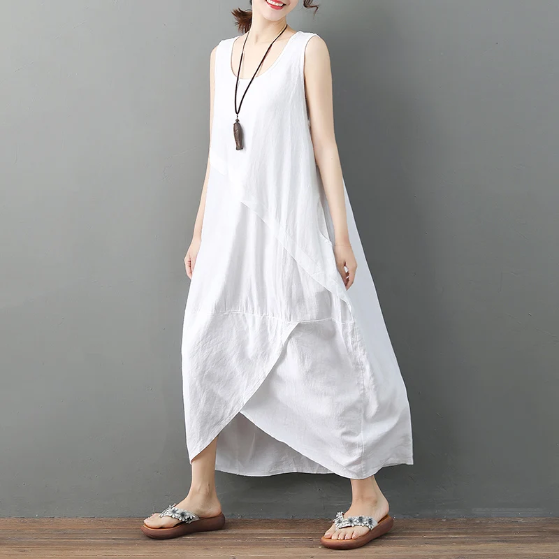 835# Sleeveless Linen Maternity Maxi Long Dress Summer Vintage Casual Clothes for Pregnant Women Large Size Loose Pregnancy Wear
835# Sleeveless Linen Maternity Maxi Long Dress Summer Vintage Casual Clothes for Pregnant Women Large Size Loose Pregnancy Wear