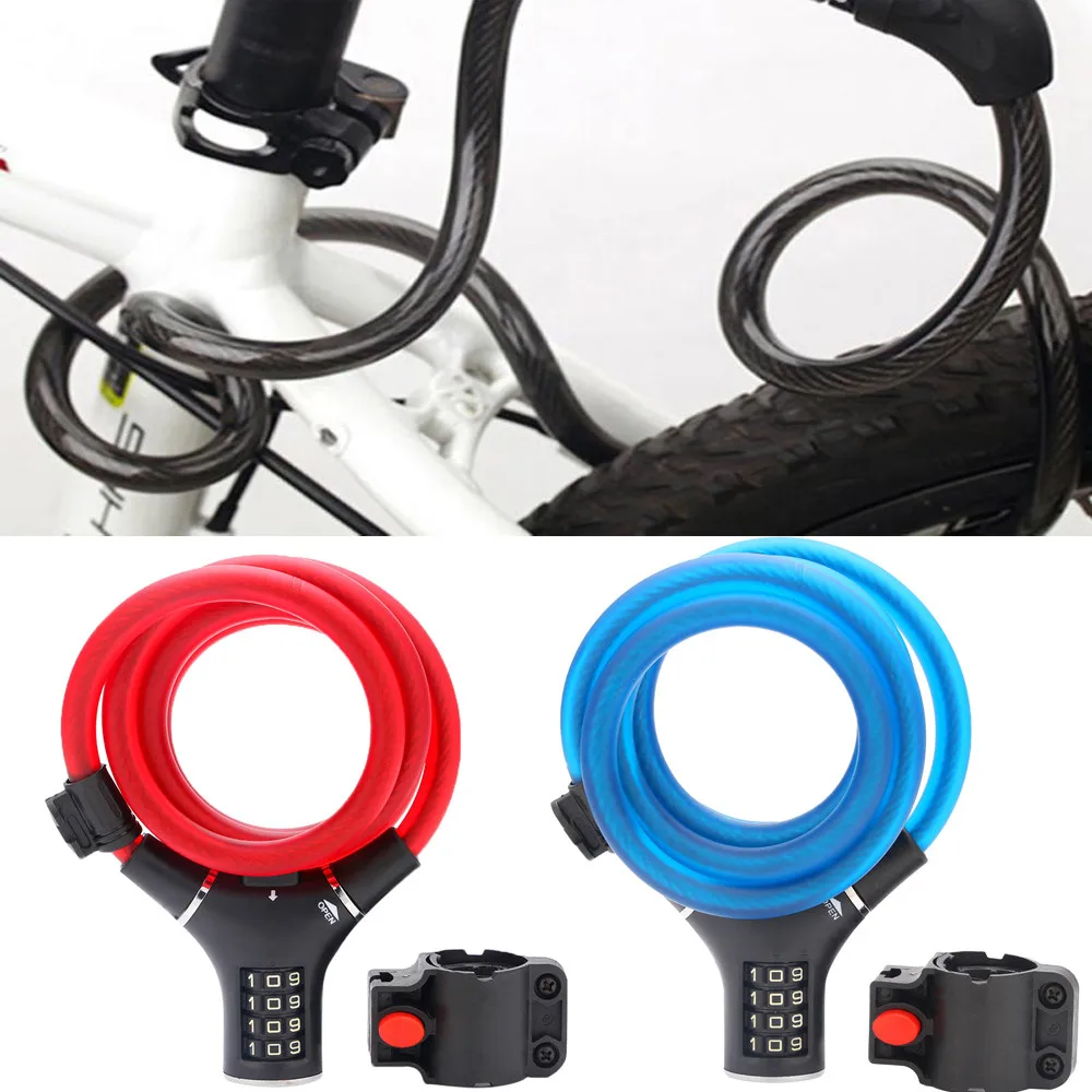 1.5M steel Bicycle code lock Cycling Bicycle Letters Code Lock Password Combination Safe durable candado bicicleta 30
1.5M steel Bicycle code lock Cycling Bicycle Letters Code Lock Password Combination Safe durable candado bicicleta 30