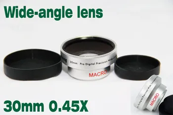 New Optical Glass Macro Camera 30mm 0.45x WIDE Angle + Macro Conversion LENS +Front and Rear Caps for Front Threads Camcorder
New Optical Glass Macro Camera 30mm 0.45x WIDE Angle + Macro Conversion LENS +Front and Rear Caps for Front Threads Camcorder