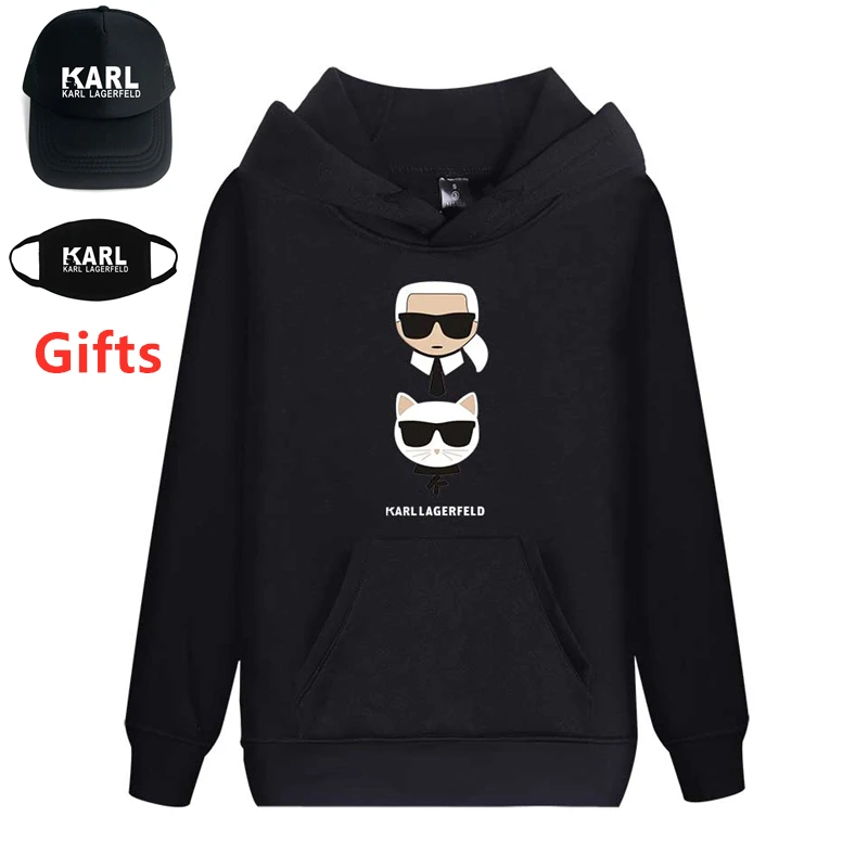 Cap&Mask as Gifts KARL hoodies sweatshirts men women boy girl hip hop Rapper DJ dancer hooded coat jacket outwear tracksuits
Cap&Mask as Gifts KARL hoodies sweatshirts men women boy girl hip hop Rapper DJ dancer hooded coat jacket outwear tracksuits