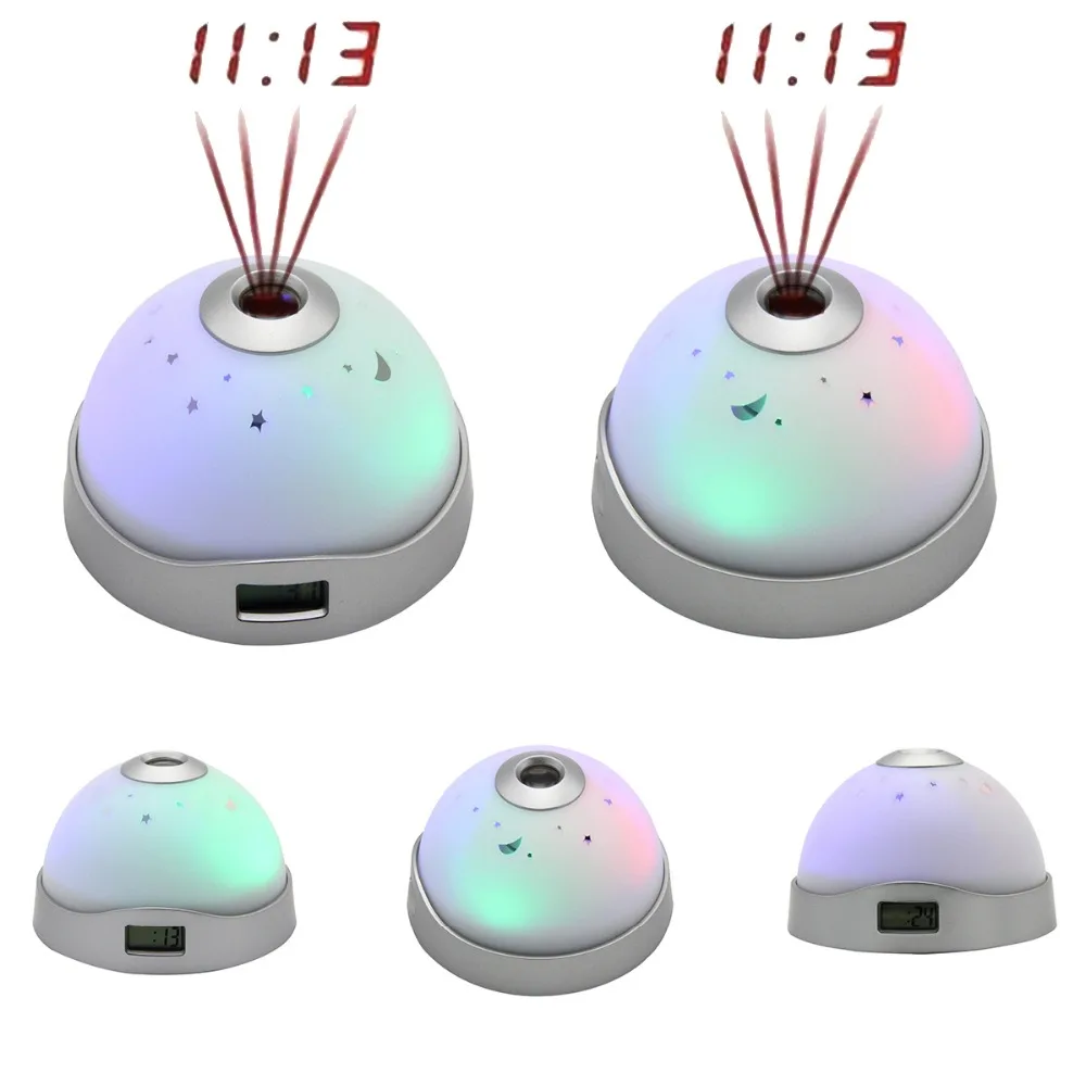 1Pcs Digital LED Desk Night Light Alarm Clock Star Moon Time Wall Projector Clocks Kids Room Decor
1Pcs Digital LED Desk Night Light Alarm Clock Star Moon Time Wall Projector Clocks Kids Room Decor