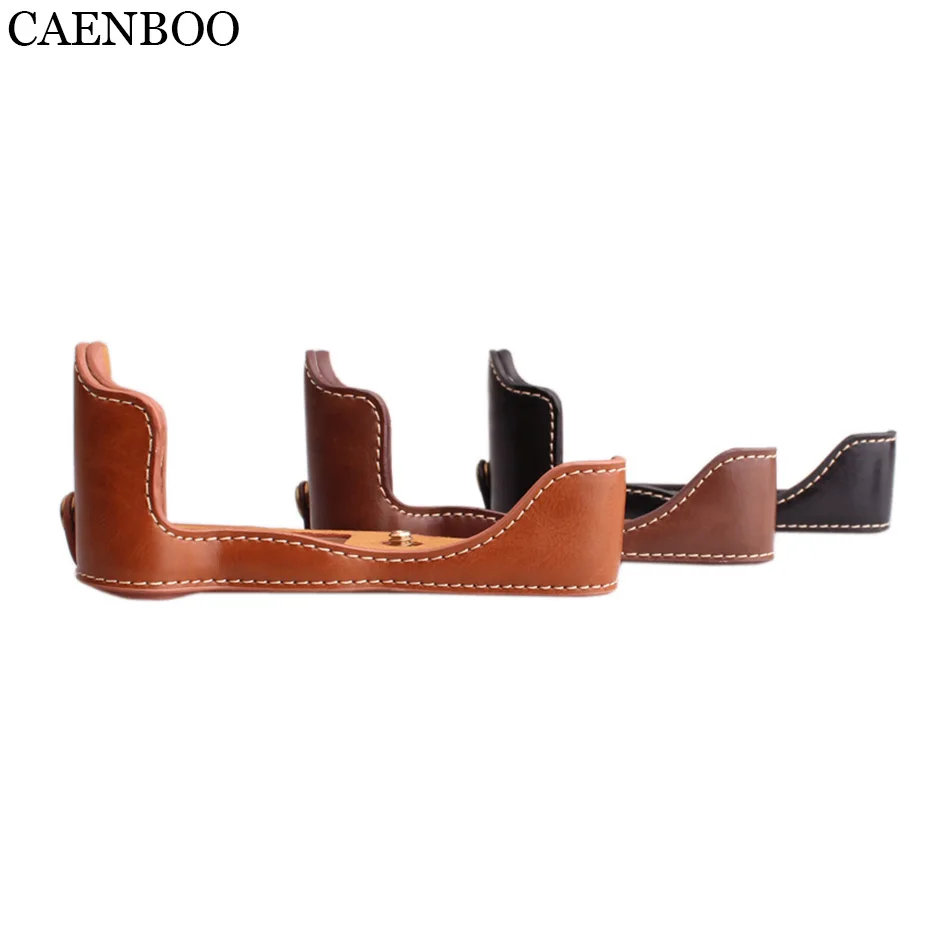 CAENBOO Camera Bags Luxury PU Leather Hard Case For Canon EOS M5 Hand Half Body Bag With Battery Opening Cover EOSM5 Protector
CAENBOO Camera Bags Luxury PU Leather Hard Case For Canon EOS M5 Hand Half Body Bag With Battery Opening Cover EOSM5 Protector