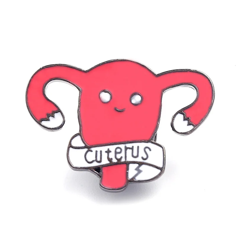 Cute Organ Womb Pin Cuterus Medicine Enamel Lapel Pins Brooches Coat Hat Accessories Feminist Gifts for Doctors Nurse
Cute Organ Womb Pin Cuterus Medicine Enamel Lapel Pins Brooches Coat Hat Accessories Feminist Gifts for Doctors Nurse