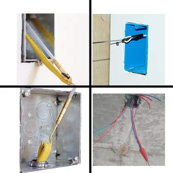Wire Fiberglass Cable Running Rod Coaxial Connectable Fish Tape Pulling Hook Hole Kit can CSV
Wire Fiberglass Cable Running Rod Coaxial Connectable Fish Tape Pulling Hook Hole Kit can CSV