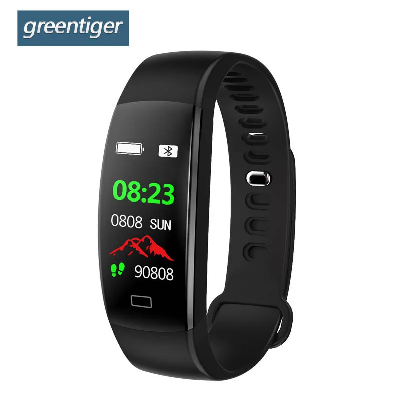 Greentiger F64HR Smart Bracelet Men Fitness Tracker Color Screen IP68 Waterproof Heart Rate Monitor Smart Wristband Android IOS
Greentiger F64HR Smart Bracelet Men Fitness Tracker Color Screen IP68 Waterproof Heart Rate Monitor Smart Wristband Android IOS
