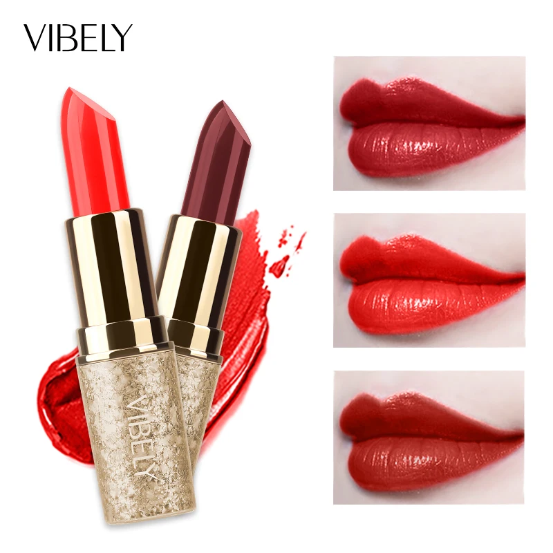 VIBELY Waterproof Velvet Matte Lipstick 8 Trend Colors Long Lasting Sexy Beauty Makeup Lip sticks
VIBELY Waterproof Velvet Matte Lipstick 8 Trend Colors Long Lasting Sexy Beauty Makeup Lip sticks