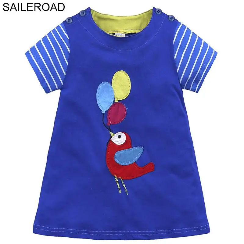 SAILEROAD Birds Princess Dress Baby Girl Clothes Cotton Kids Summer Jersey Dress Robe Fille Toddler Dresses for Girls Costume
SAILEROAD Birds Princess Dress Baby Girl Clothes Cotton Kids Summer Jersey Dress Robe Fille Toddler Dresses for Girls Costume