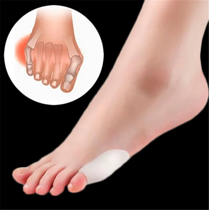 New Toe Sleeve with Small Thumb Silicone Gel Toe Spreader Claw Hammer Bunion Hallux Valgus High Heel Pain Relief Cushion Pads
New Toe Sleeve with Small Thumb Silicone Gel Toe Spreader Claw Hammer Bunion Hallux Valgus High Heel Pain Relief Cushion Pads