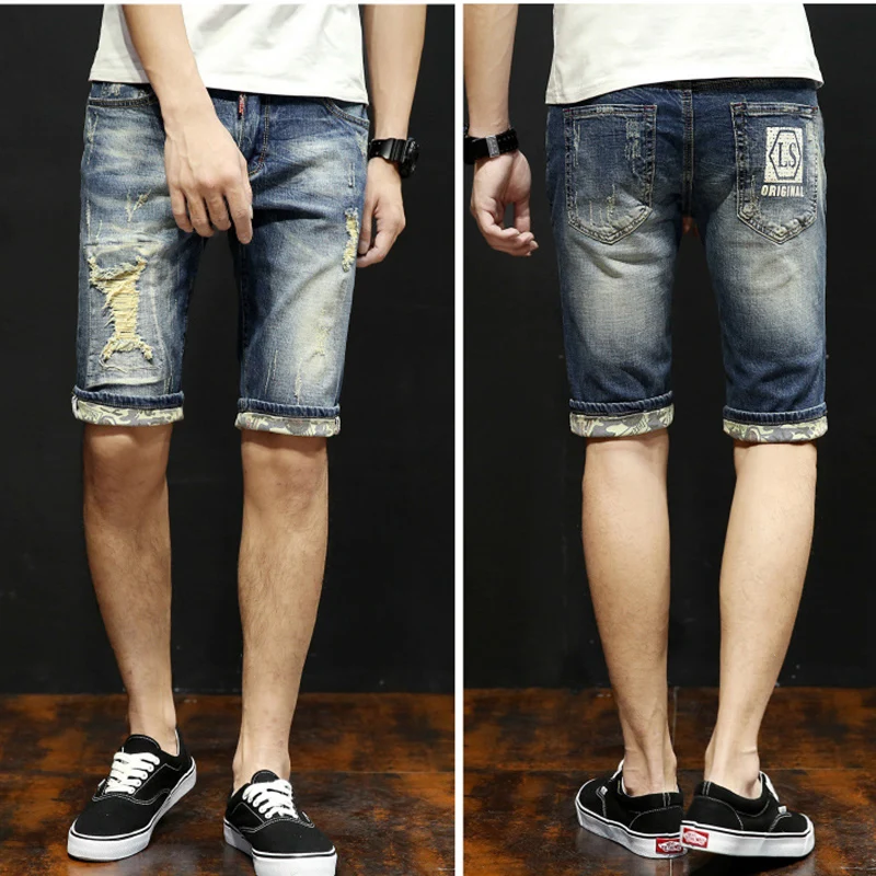 2019 New Fashion Mens Ripped Short Loose Casual Broken Hole Jeans Clothing Bermuda Summer Breathable Denim Shorts Male
2019 New Fashion Mens Ripped Short Loose Casual Broken Hole Jeans Clothing Bermuda Summer Breathable Denim Shorts Male