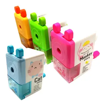Cute Hand Crank Children Manual Pencil Sharpener Student Stationery Prize Pencil School Supplies Random Color Delivery
Cute Hand Crank Children Manual Pencil Sharpener Student Stationery Prize Pencil School Supplies Random Color Delivery