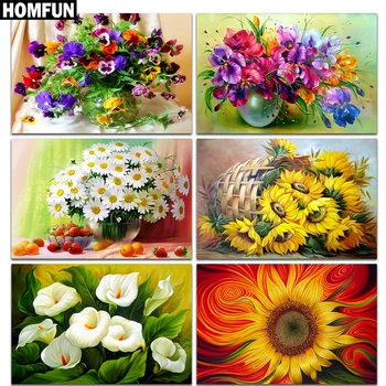 HOMFUN Full Square/Round Drill 5D DIY Diamond Painting "Colored flowers" 3D Embroidery Cross Stitch 5D Rhinestone Decor gift
HOMFUN Full Square/Round Drill 5D DIY Diamond Painting "Colored flowers" 3D Embroidery Cross Stitch 5D Rhinestone Decor gift