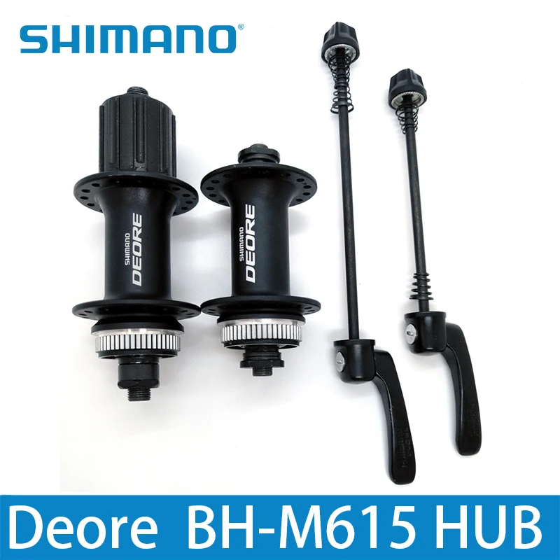 SHIMANO DEORE M615 32H Center Lock Bicycle Hub Front & Rear MTB Mountain Bike Disc Brake Parts Hub&Quick Release for 8/9/10S
SHIMANO DEORE M615 32H Center Lock Bicycle Hub Front & Rear MTB Mountain Bike Disc Brake Parts Hub&Quick Release for 8/9/10S