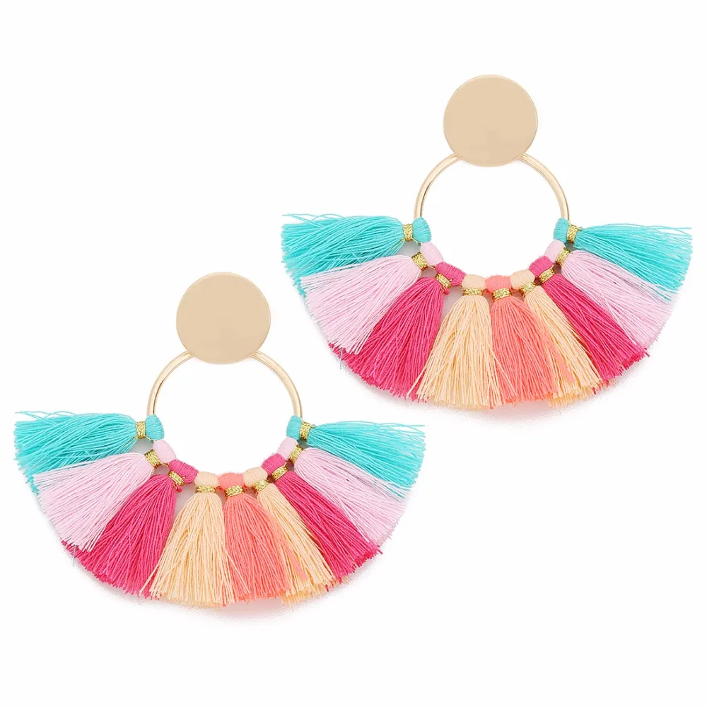 Louleur Bohemian Big Tassel Earrings Gold Circle Coin Sequins Dangle Drop Earrings Statement Earrings Za Boho Women Jewelry
Louleur Bohemian Big Tassel Earrings Gold Circle Coin Sequins Dangle Drop Earrings Statement Earrings Za Boho Women Jewelry