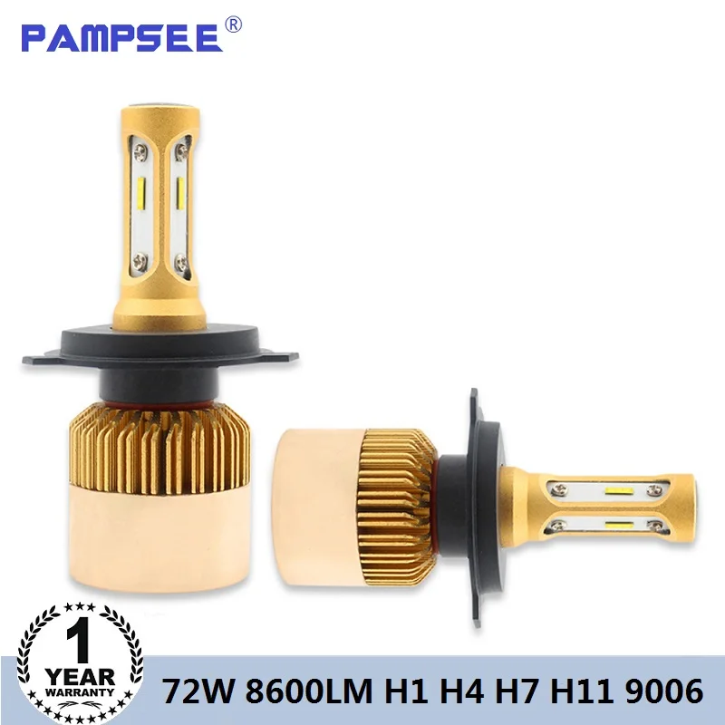 Автомобильная фара PAMPSEE H7 светодиодная H4 Лампа H1 H8 H11 9005 HB3 9006 HB4 с чипами CSP 72 Вт 8600LM 6000K 12V светодиодная автомобильная лампа Противотуманные фары
Автомобильная фара PAMPSEE H7 светодиодная H4 Лампа H1 H8 H11 9005 HB3 9006 HB4 с чипами CSP 72 Вт 8600LM 6000K 12V светодиодная автомобильная лампа Противотуманные фары