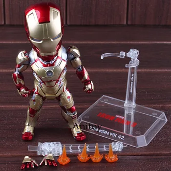 EAA-036 Action Figure Marvel Iron Man 3 MARK 42 with LED Light PVC Iron Man Egg Attack Action Collectible Model Toys Gift 17cm
EAA-036 Action Figure Marvel Iron Man 3 MARK 42 with LED Light PVC Iron Man Egg Attack Action Collectible Model Toys Gift 17cm