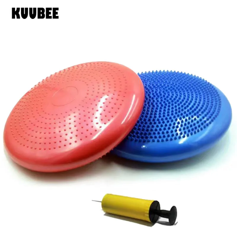 Yoga Balls Massage Pad Wheel Stability Balance Disc Cushion Mat Fitness Exercise Training ball
Yoga Balls Massage Pad Wheel Stability Balance Disc Cushion Mat Fitness Exercise Training ball
