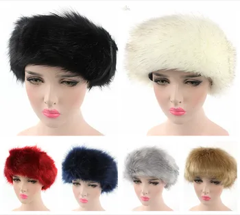 Luxury Brand Russian Cossack Style Faux Fox Fur Headband for Women Hair Band Femme Winter Earwarmer Earmuff Hat Ski
Luxury Brand Russian Cossack Style Faux Fox Fur Headband for Women Hair Band Femme Winter Earwarmer Earmuff Hat Ski