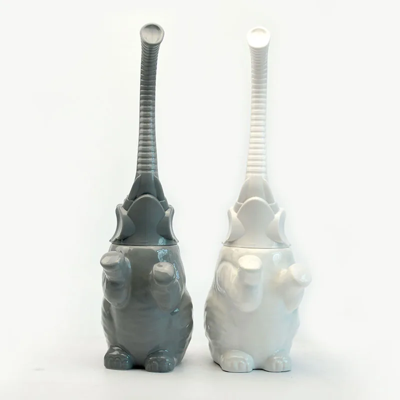 Cleaning Brush Bathroom Accessory Set Lovely Elephant Ceramic Bathroom Toilet Brush Set Bathroom Soft-bristle Brush cleaning
Cleaning Brush Bathroom Accessory Set Lovely Elephant Ceramic Bathroom Toilet Brush Set Bathroom Soft-bristle Brush cleaning