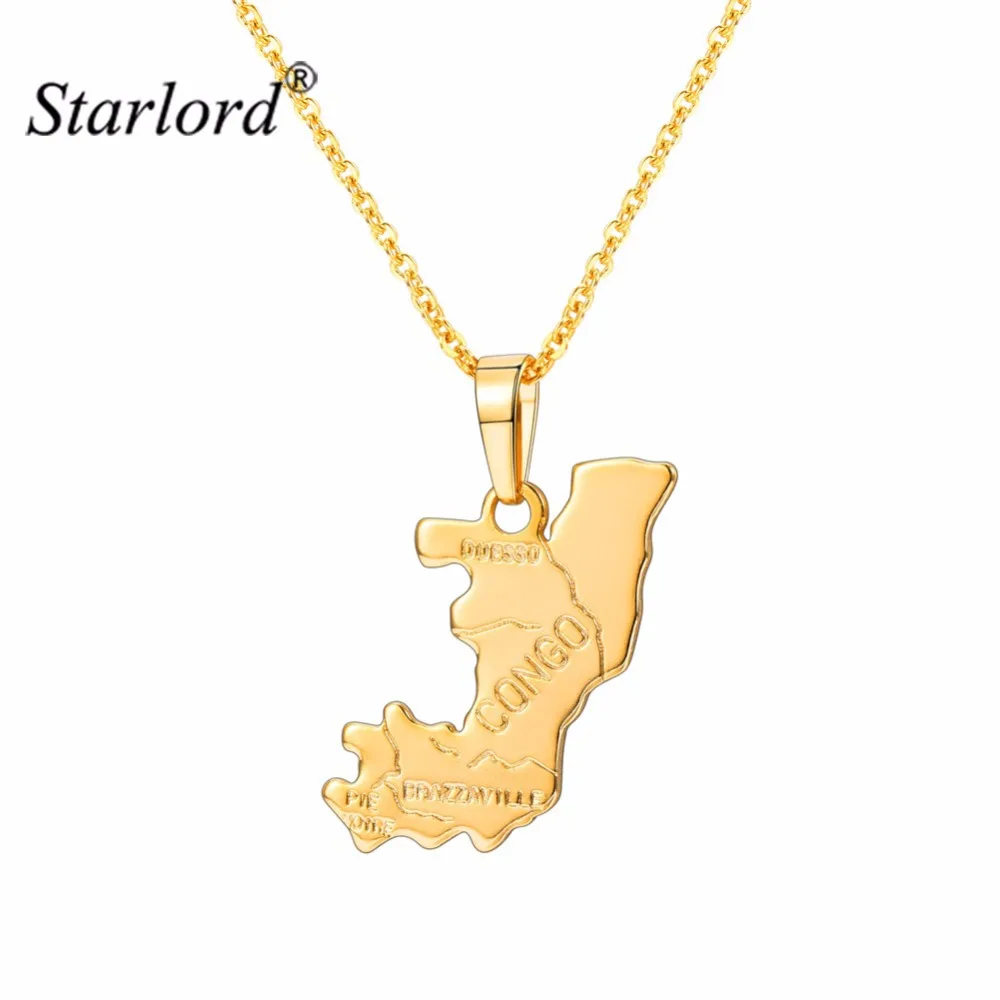 Congo Map Necklace Gold Brazil/Haiti/Morocco/Sicily/Cameroon/Poland/Italy Republic of Congo Map Jewelry P3421
Congo Map Necklace Gold Brazil/Haiti/Morocco/Sicily/Cameroon/Poland/Italy Republic of Congo Map Jewelry P3421