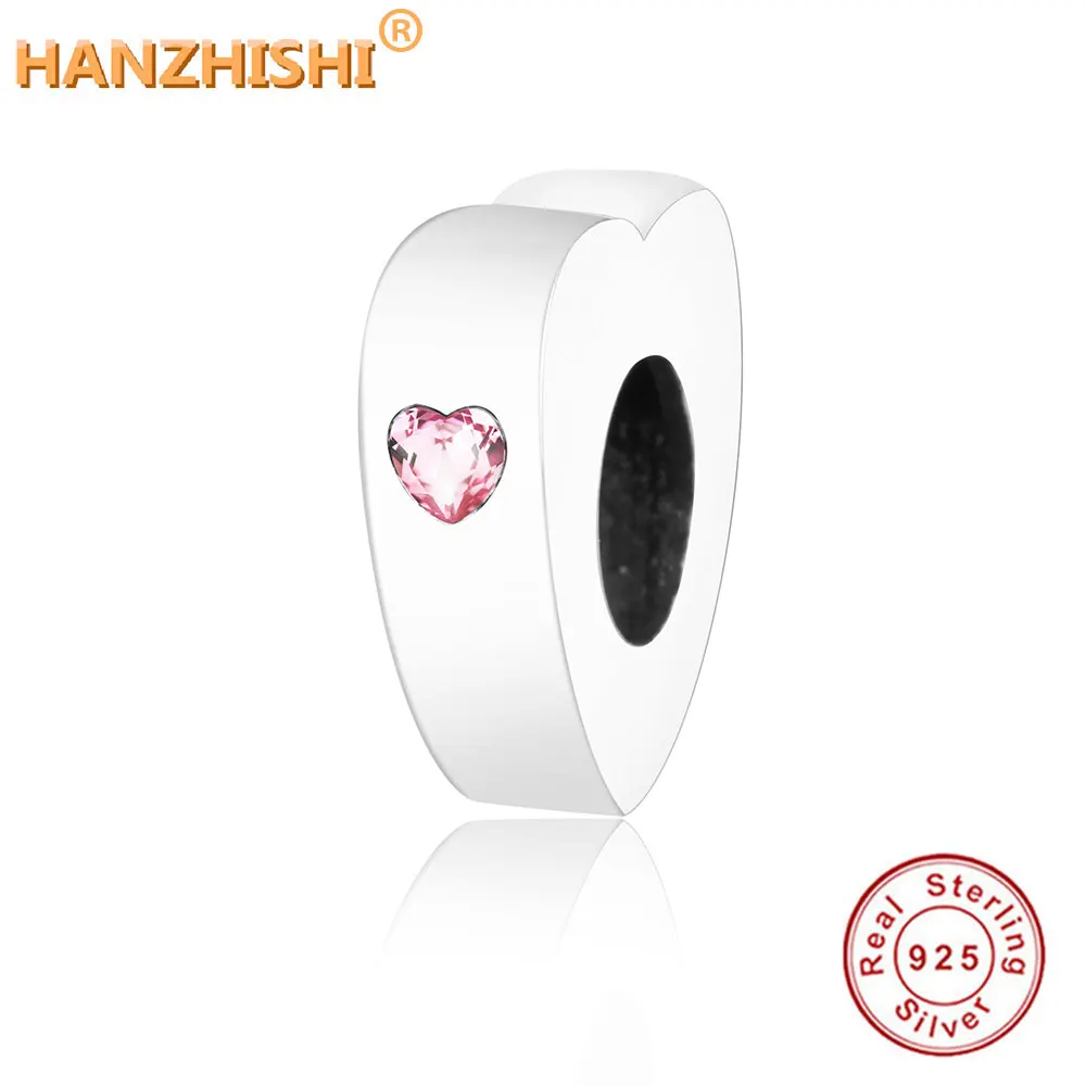 Authentic 925 Sterling Silver Love Heart Spacer Charm With Pink CZ Fit Original Pandora Charm Bracelets Jewelry DIY Accessories
Authentic 925 Sterling Silver Love Heart Spacer Charm With Pink CZ Fit Original Pandora Charm Bracelets Jewelry DIY Accessories