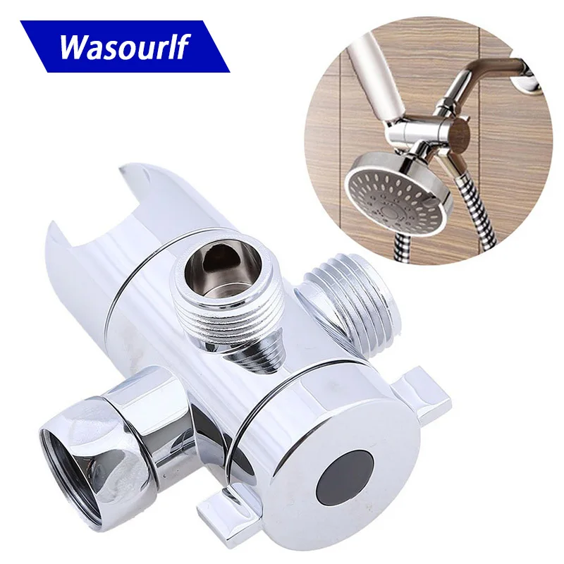 WASOURLF handheld shower head bracket chrome plated ABS shower holder switching diverter free shipping
WASOURLF handheld shower head bracket chrome plated ABS shower holder switching diverter free shipping