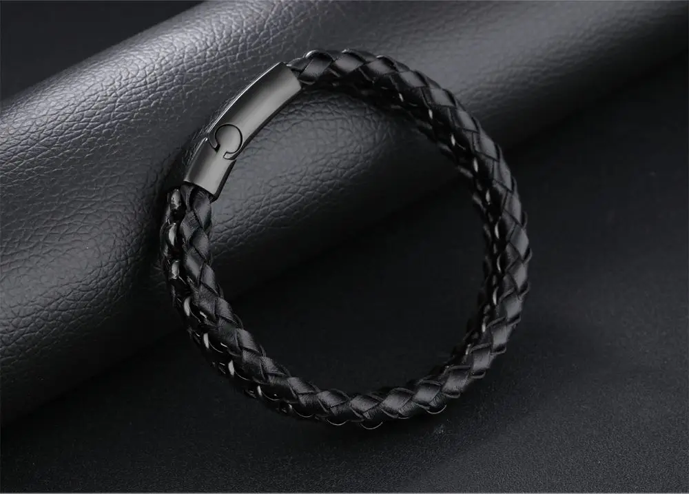 6-leather bracelet