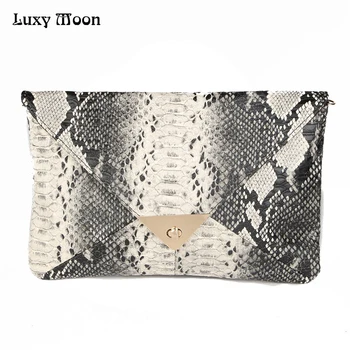 Luxy Moon Fashion women snake pattern clutch bags envelope purse Evening Clutch Bag with colors elegant PU Leather shoulder bag
Luxy Moon Fashion women snake pattern clutch bags envelope purse Evening Clutch Bag with colors elegant PU Leather shoulder bag