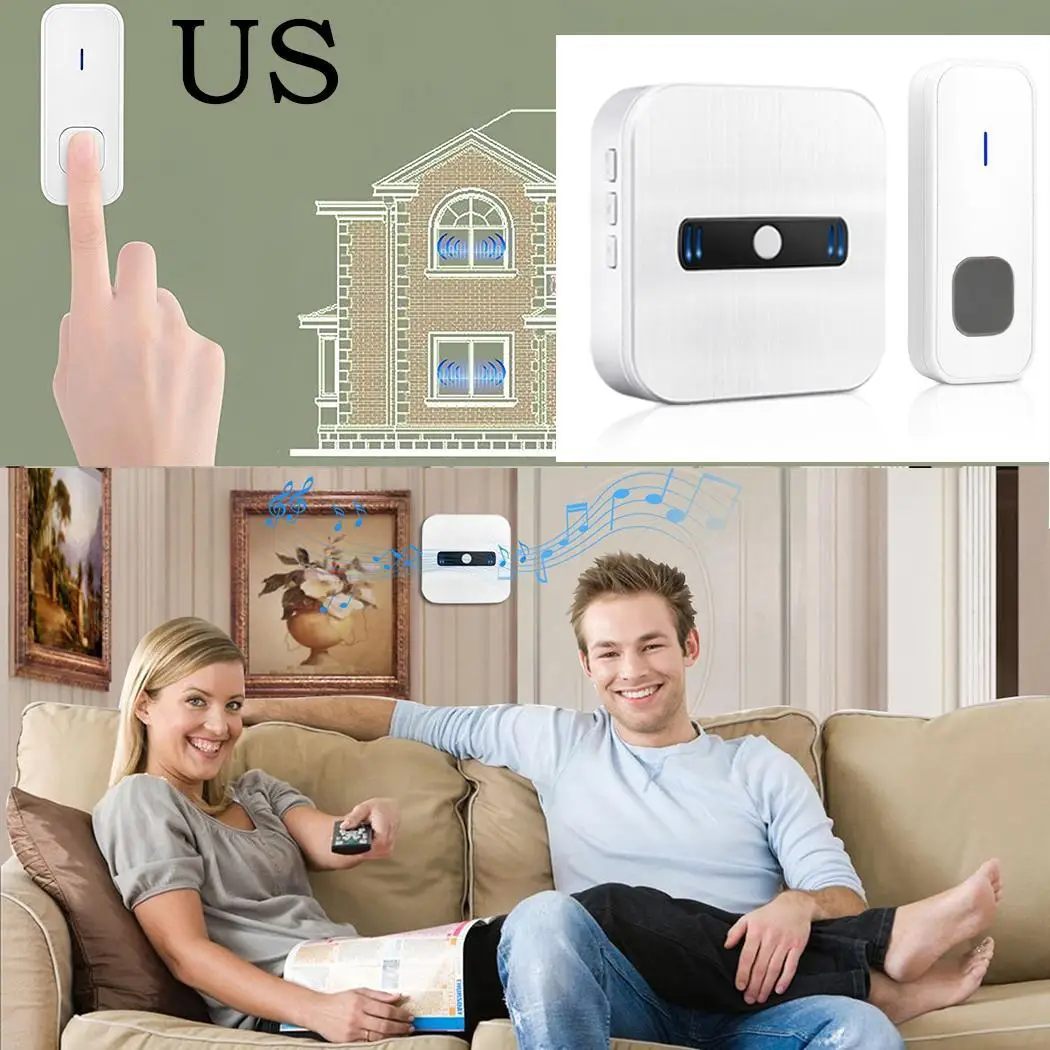 Indoor Remote Control Wireless US Plug Bell -22F~158F 0.2W Waterproof 300Meters 3Years Doorbell 55 Bell IP55
Indoor Remote Control Wireless US Plug Bell -22F~158F 0.2W Waterproof 300Meters 3Years Doorbell 55 Bell IP55