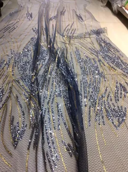 New style SYJ-5285 French net lace fabric with glued glitter African tulle mesh lace fabric for party dress
New style SYJ-5285 French net lace fabric with glued glitter African tulle mesh lace fabric for party dress