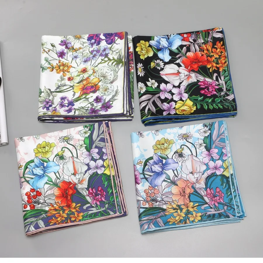 NEW Floral Printed 100% Silk Scarf Hijab Women's Head Scarves Large Square Silk Scarf Shawl Wraps Hand Rolled Edges 88x88cm
NEW Floral Printed 100% Silk Scarf Hijab Women's Head Scarves Large Square Silk Scarf Shawl Wraps Hand Rolled Edges 88x88cm