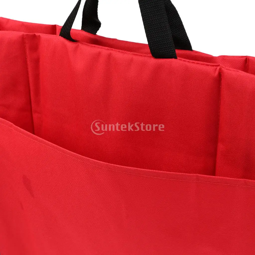 Folding Portable Padded Moisture-proof Chair Seat Cushion Back Support Pad for Stadium Bleacher Football Sports Camping Picnic