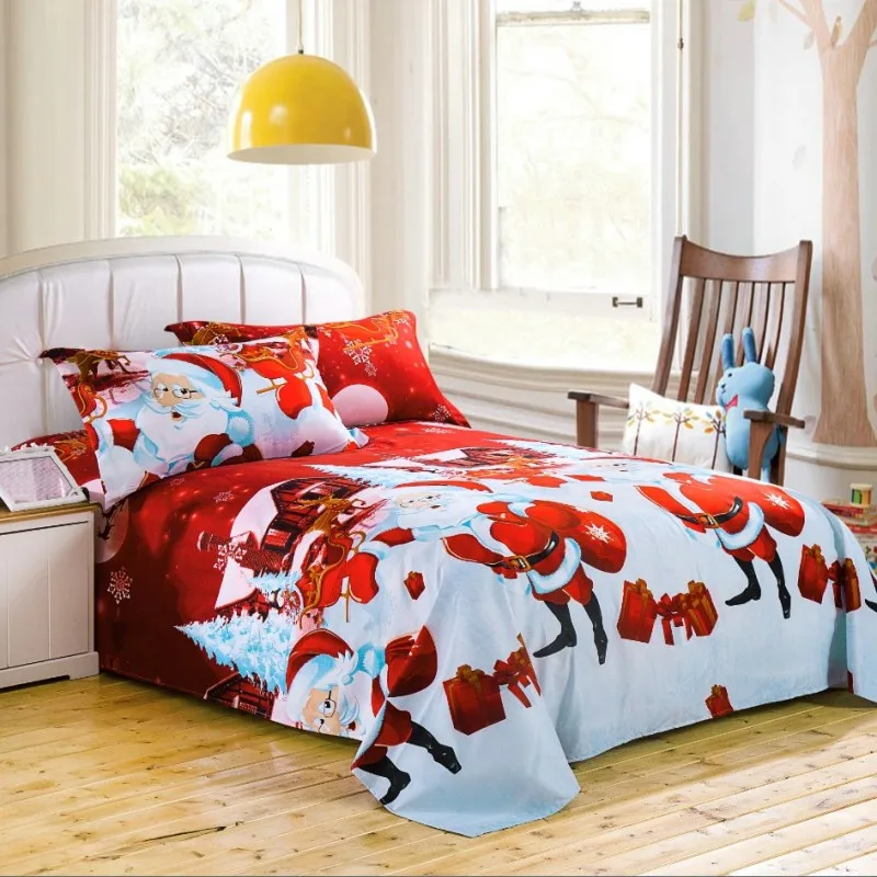HOT! Christmas 2/3Pcs Bedding Set Santa Claus Reindeer Duvet Cover and Pillow Case Kids Christmas Gift Cartoon Bed Linens
HOT! Christmas 2/3Pcs Bedding Set Santa Claus Reindeer Duvet Cover and Pillow Case Kids Christmas Gift Cartoon Bed Linens