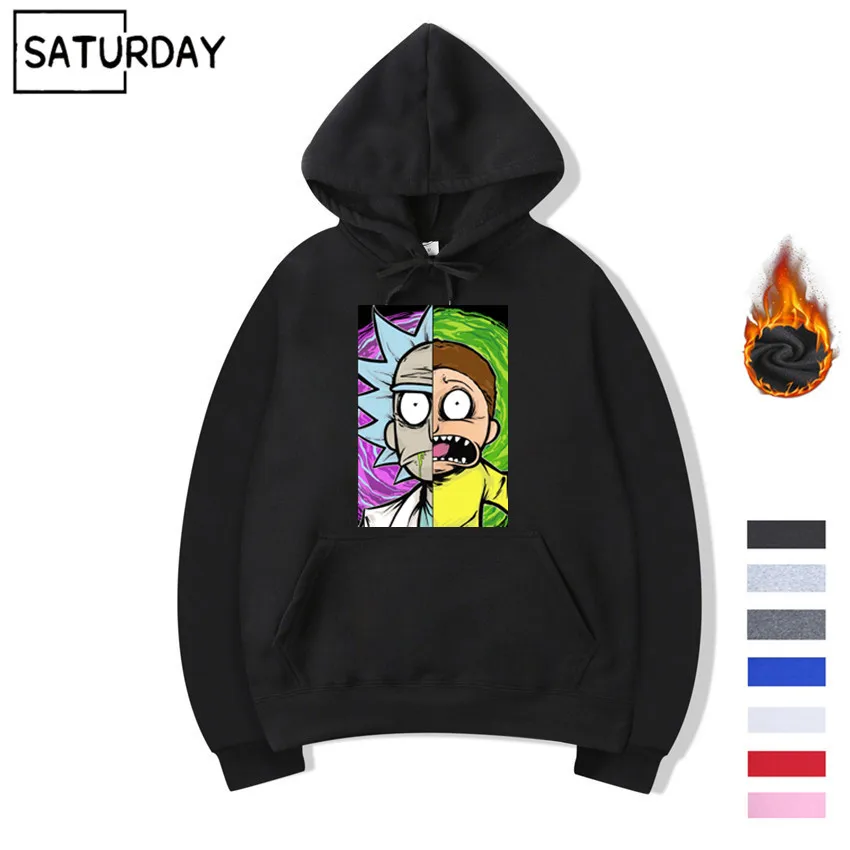 Men's Cartoon Movie Rick and Morty Cotton Fleece Hoodies Sweatshirts Man HiP Hop Swag Kanye Sweatshirts Hoodies Anime Hoodie
Men's Cartoon Movie Rick and Morty Cotton Fleece Hoodies Sweatshirts Man HiP Hop Swag Kanye Sweatshirts Hoodies Anime Hoodie
