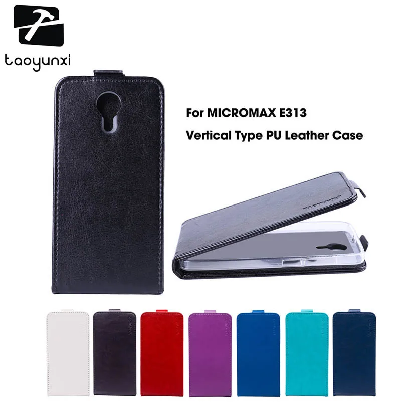 TAOYUNXI Flip PU Leather Case For Micromax E313 Case For Micromax Canvas Xpress 2 E313 5.0 inch Magnetic cover
TAOYUNXI Flip PU Leather Case For Micromax E313 Case For Micromax Canvas Xpress 2 E313 5.0 inch Magnetic cover