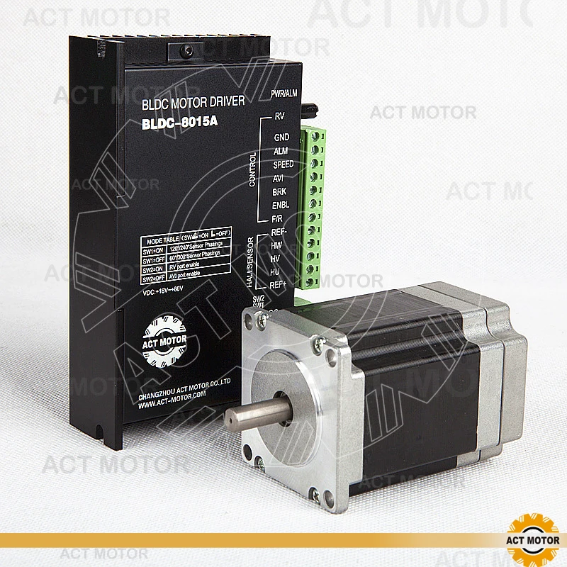 US FREE!ACT Motor 1PC Nema23 Brushless DC Motor 57BLF02 24V 125W 3000RPM 3Phase Single Shaft+1PC Driver BLDC-8015A 50V CNC
US FREE!ACT Motor 1PC Nema23 Brushless DC Motor 57BLF02 24V 125W 3000RPM 3Phase Single Shaft+1PC Driver BLDC-8015A 50V CNC
