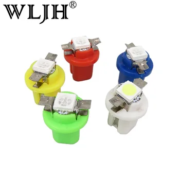WLJH 10x T5 LED Lamp B8.5D LED 509T Car Gauge 1-SMD 5050 Led Speedo Dashboard Light Dash Side Light Bulb White,Red,Blue,Green
WLJH 10x T5 LED Lamp B8.5D LED 509T Car Gauge 1-SMD 5050 Led Speedo Dashboard Light Dash Side Light Bulb White,Red,Blue,Green