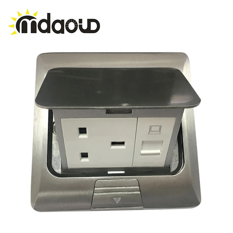 FREE SHIPPINHG16A 250V Aluminum Silver Panel EU Standard 2 Way Pop Up Floor Socket Electrical Outlet
FREE SHIPPINHG16A 250V Aluminum Silver Panel EU Standard 2 Way Pop Up Floor Socket Electrical Outlet